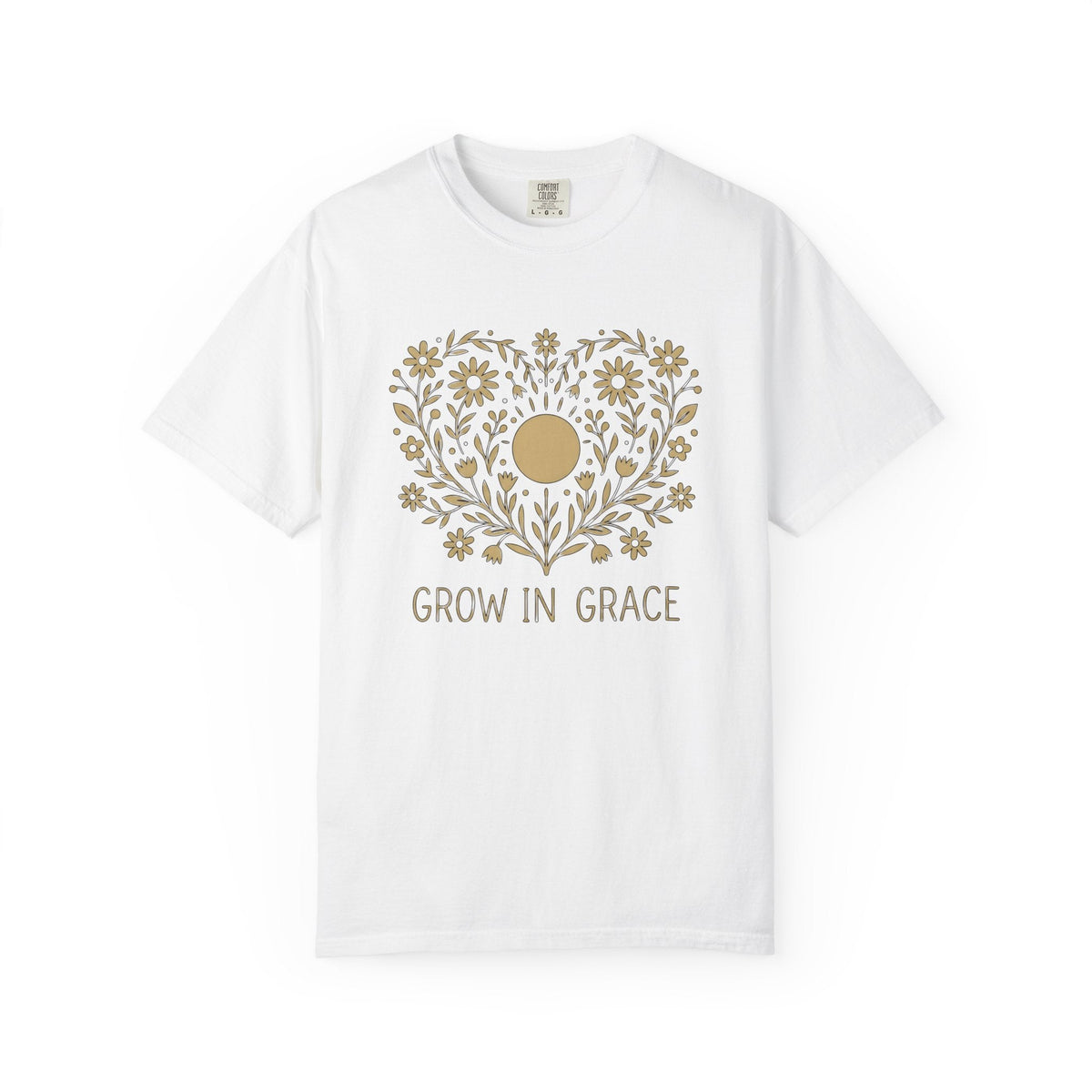 Heart Floral Sun Shirt St Valentine's Day Botanical Unisex product image 1