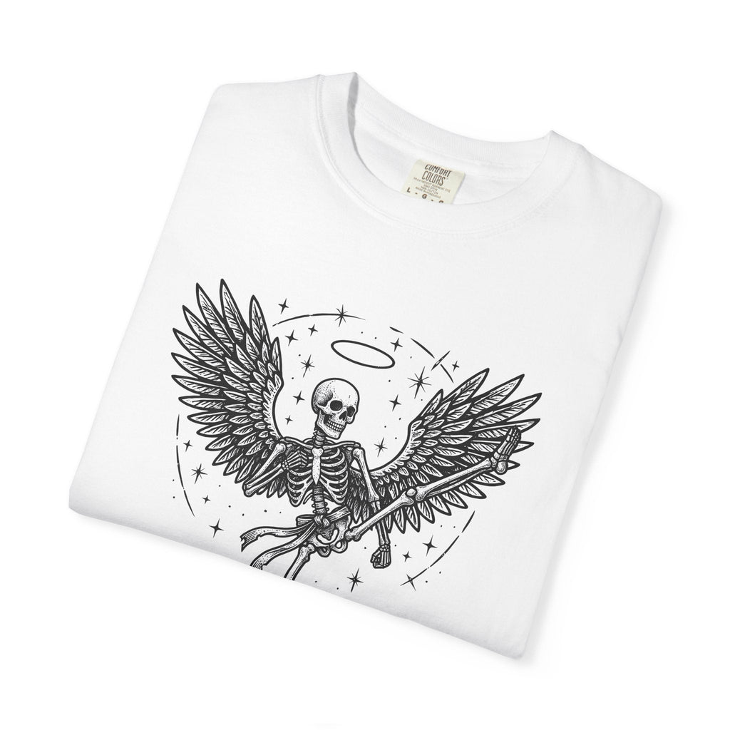 Angel Skull Shirt Sports Combat Unisex Gift Ink Tee Sugar product image 6