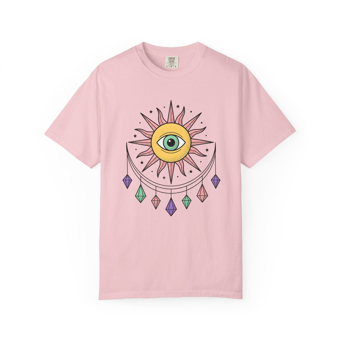 Sun Eye Shirt Boho Chic Metaphysical Unisex Gift Spiritual product image 3