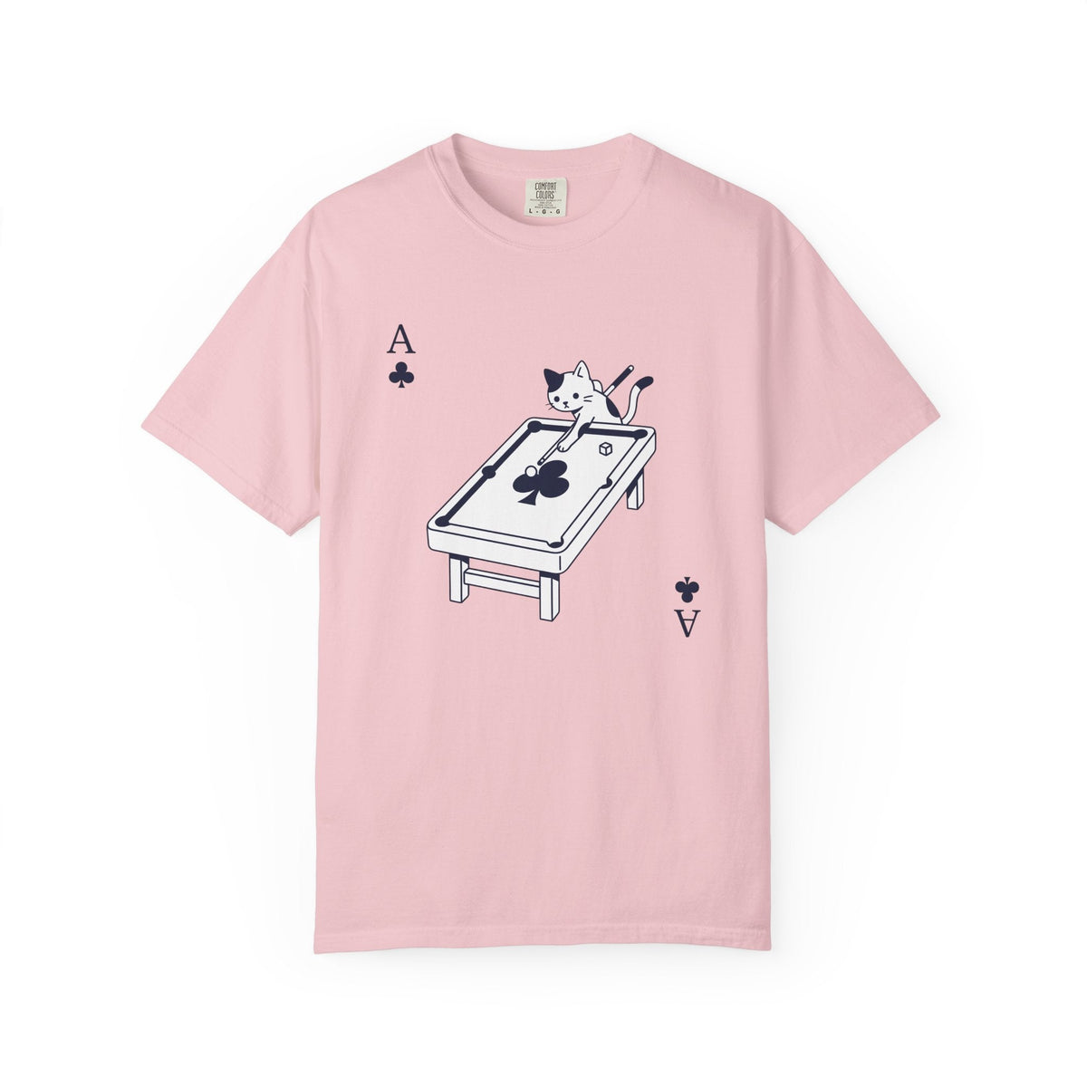 Cat Pool Table Shirt Gaming Unisex Gift Kawaii Tee Billiard product image 3