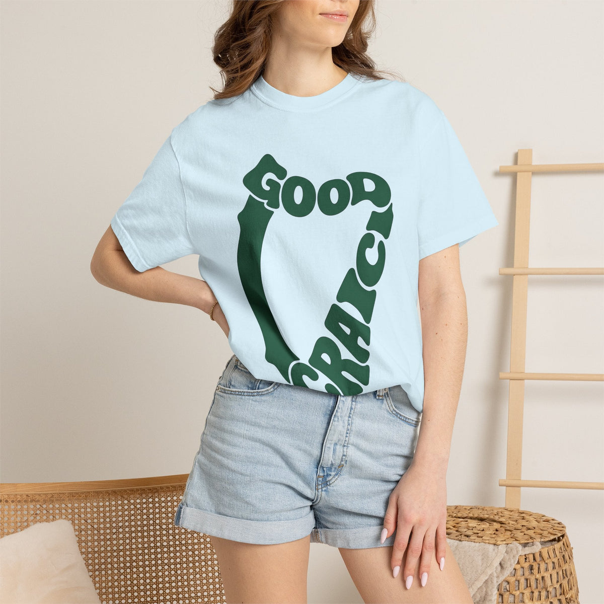Heart Outline Shirt St Patrick's Day Gaelic Unisex Gift Old product image 9