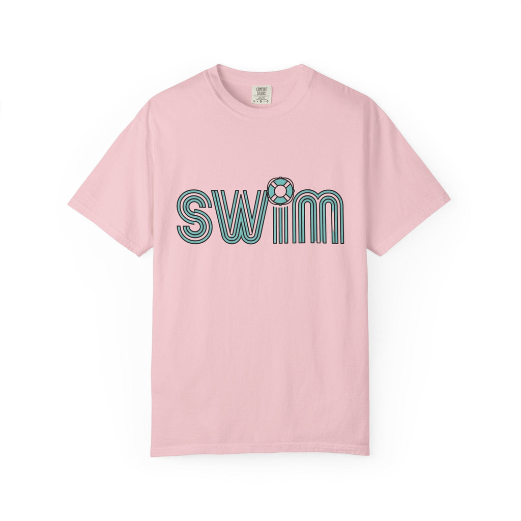 Swim Quote Shirt Swimming Coast Unisex Gift Modern Tee product image 3