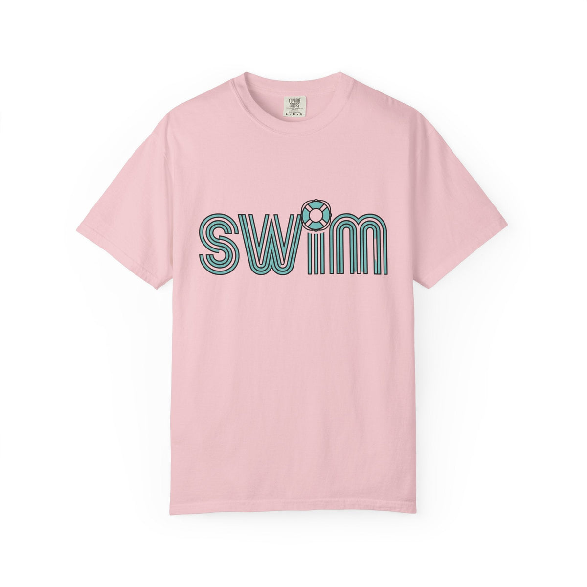 Swim Quote Shirt Swimming Coast Unisex Gift Modern Tee product image 3