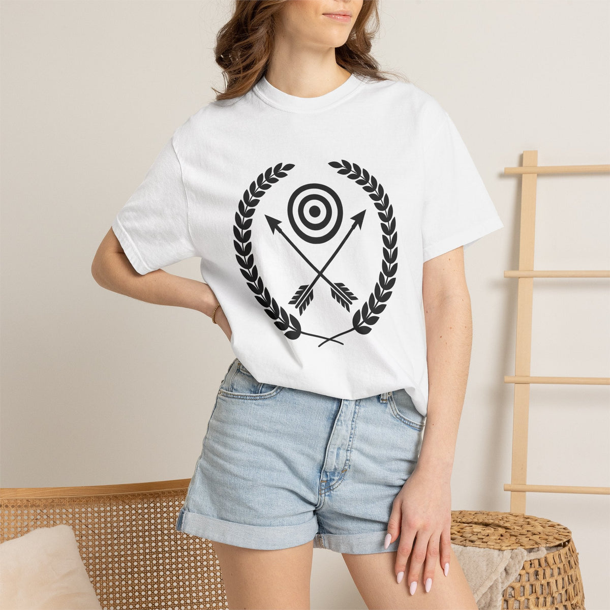 Archery Target Shirt Competition Unisex Gift Minimalist Tee product image 6