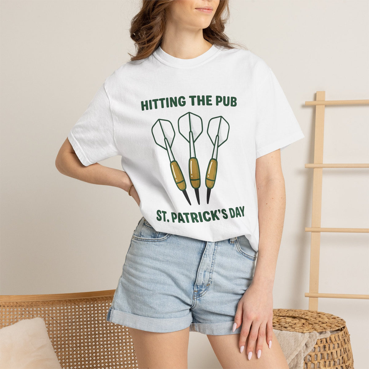 Dart Players Shirt St Patrick's Day Cocktails Unisex Gift product image 6