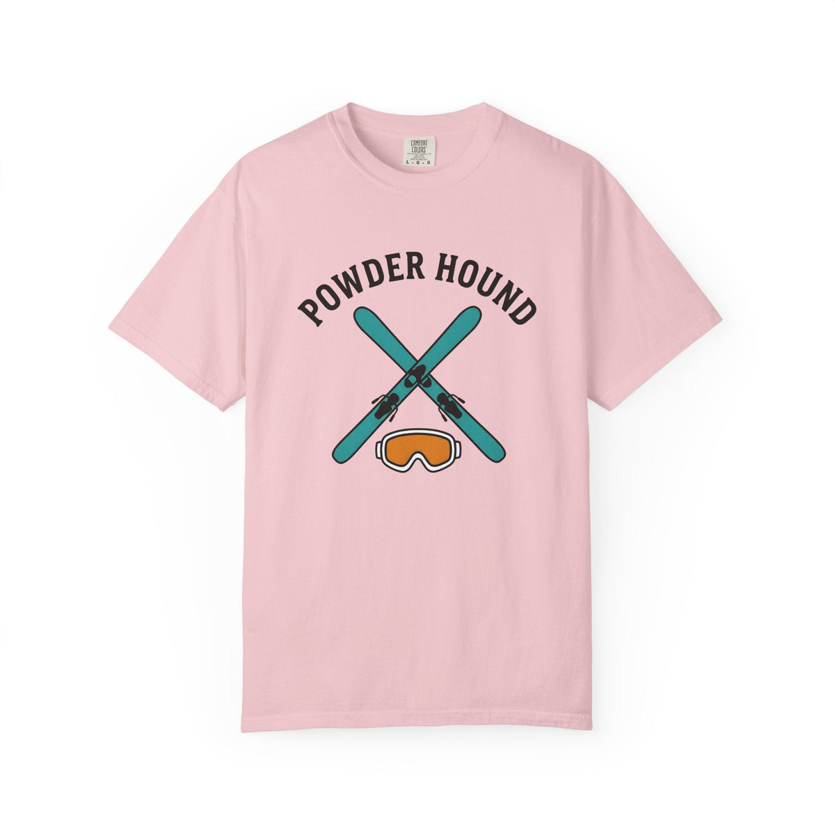 Crossed Snow Skis Shirt Skiing Ice Unisex Gift Sleek Tee product image 3