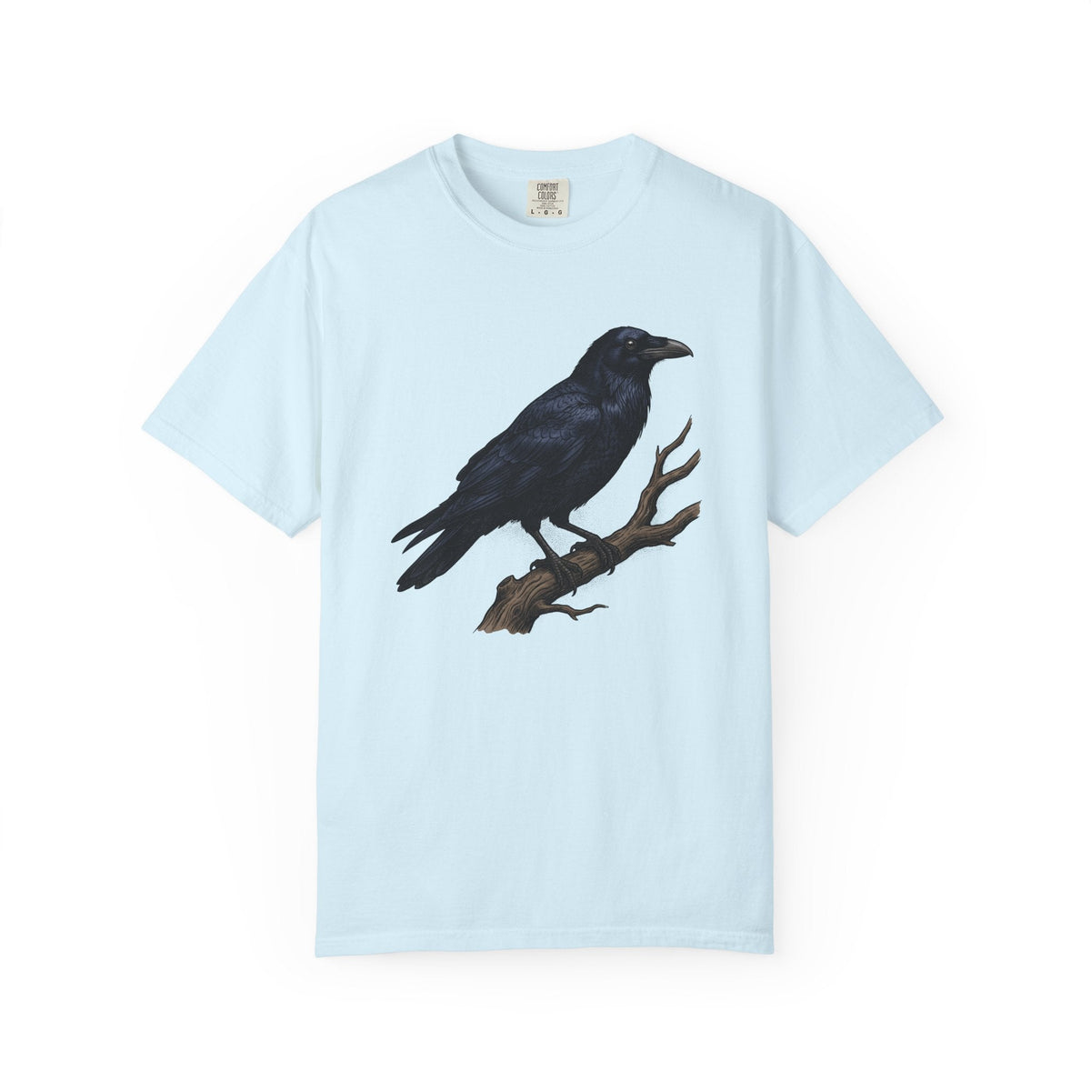 Raven Bird Shirt Halloween Nature Gift Women Gothic Tee product image 2