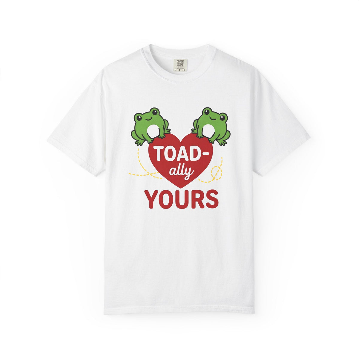 Frog Heart Shirt Valentine Pet Unisex Gift Kawaii Tee Toad product image 1