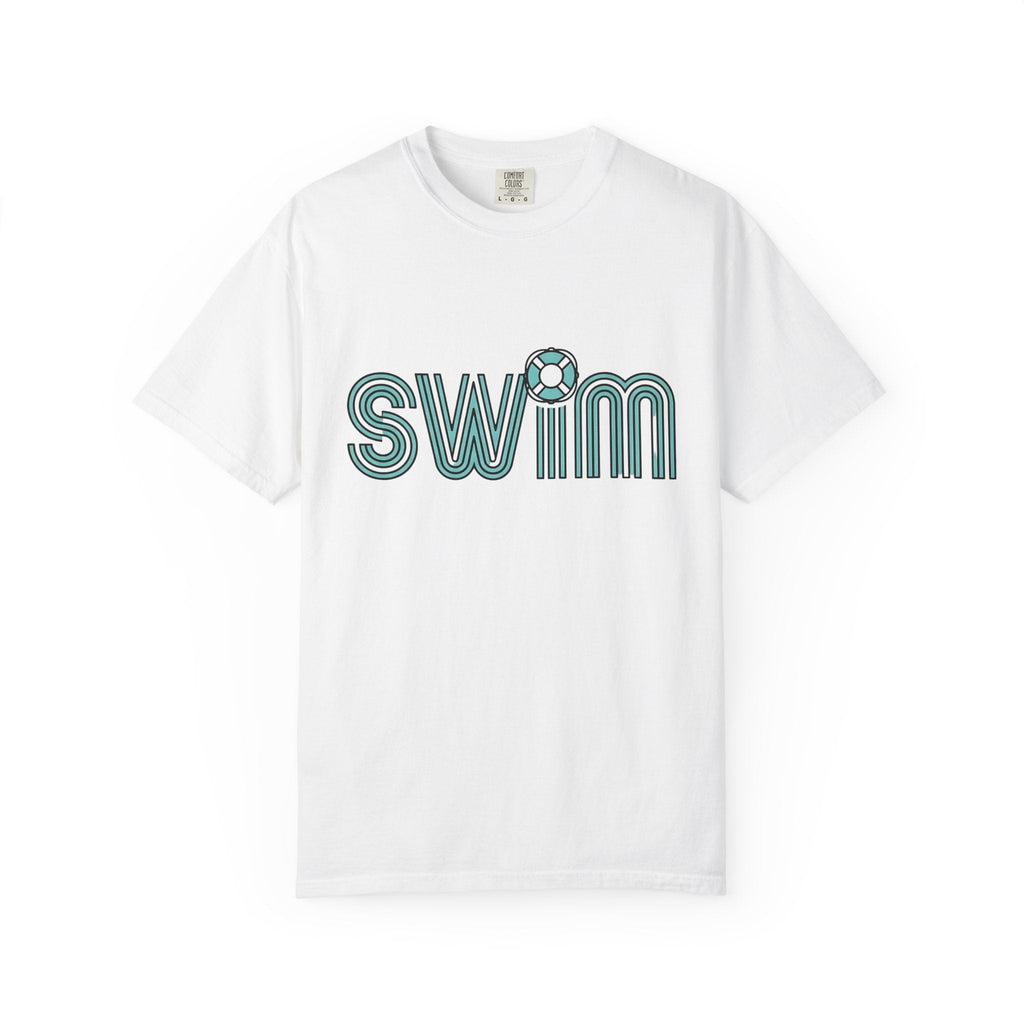 Swim Quote Shirt Swimming Coast Unisex Gift Modern Tee product image 1