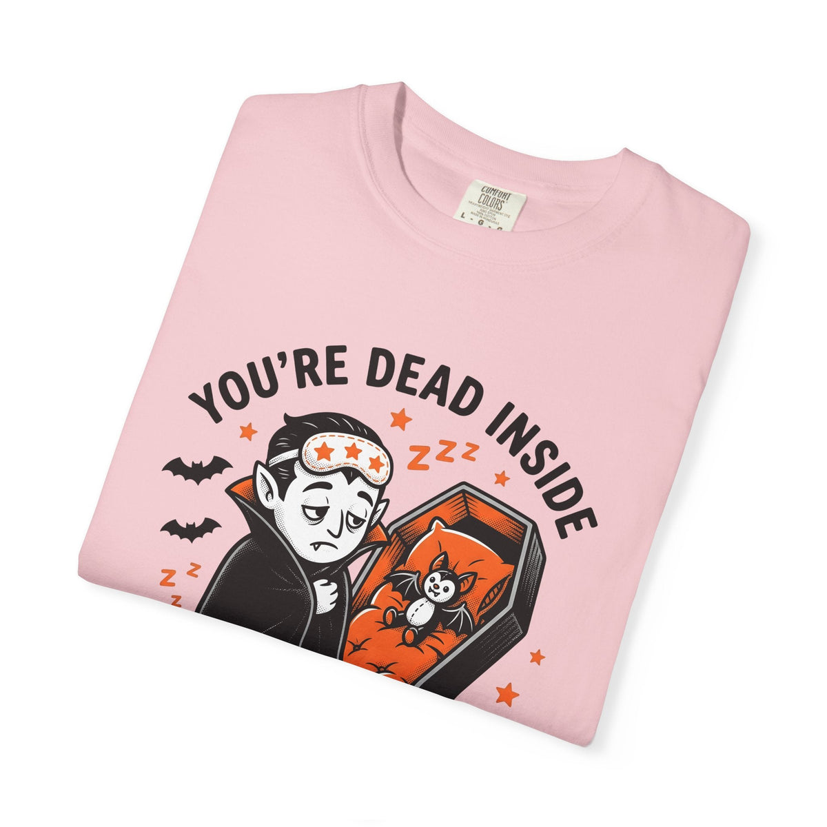 Vampire Comic Illustration T-Shirt – Spooky Halloween product image 11