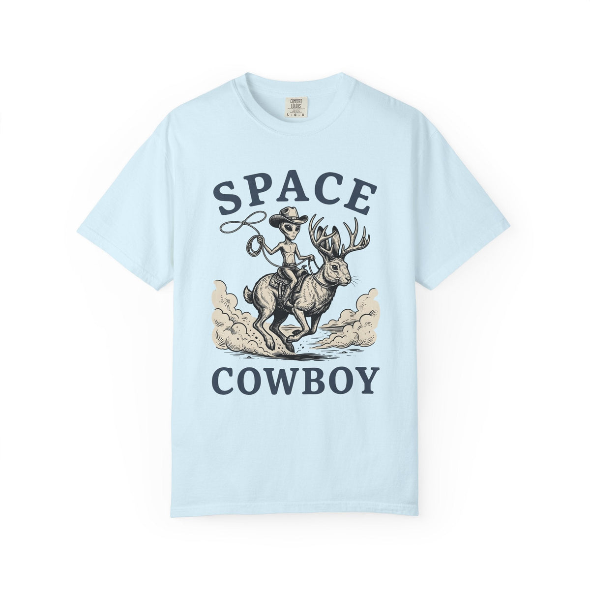 Alien Cowboy Shirt Funny Western Unisex Gift Vintage Tee product image 2