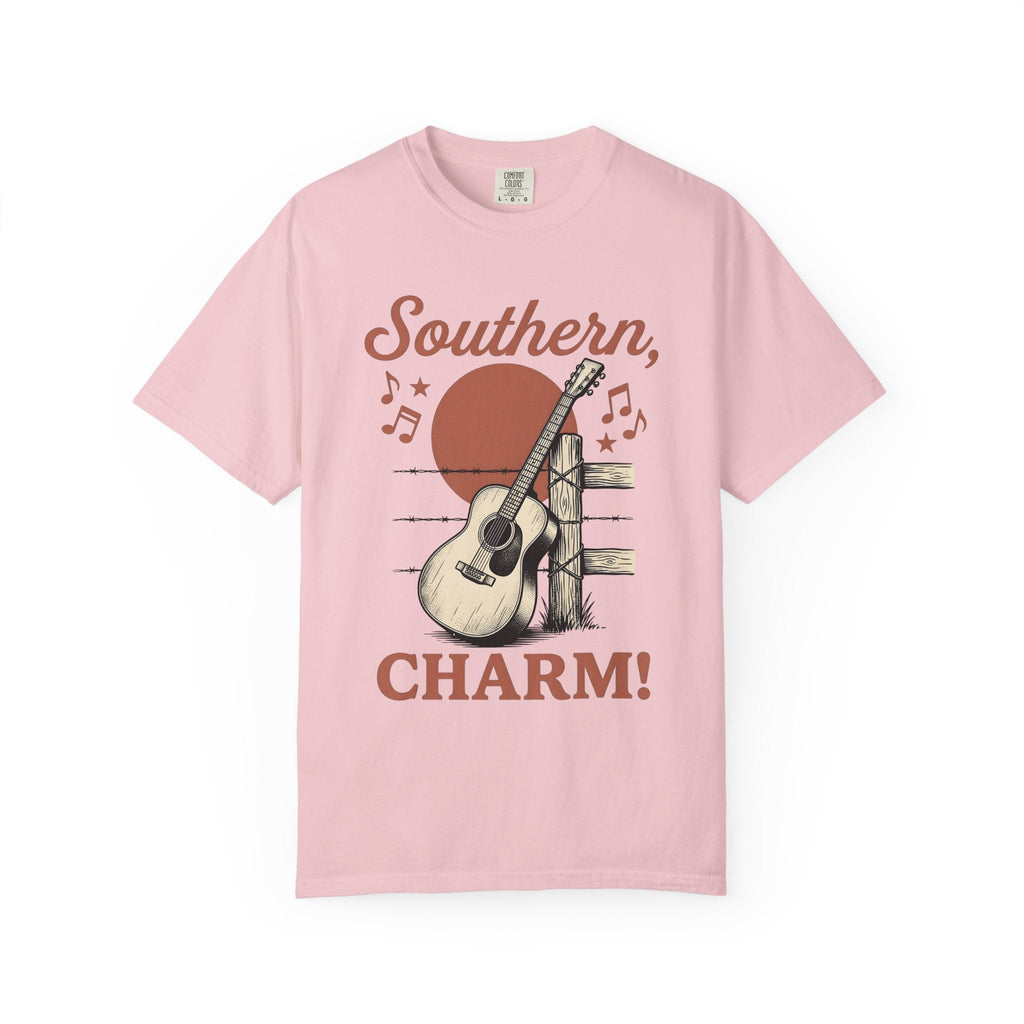 Guitar Fence Shirt Cowgirl Country Gift for Women Vintage product image 3
