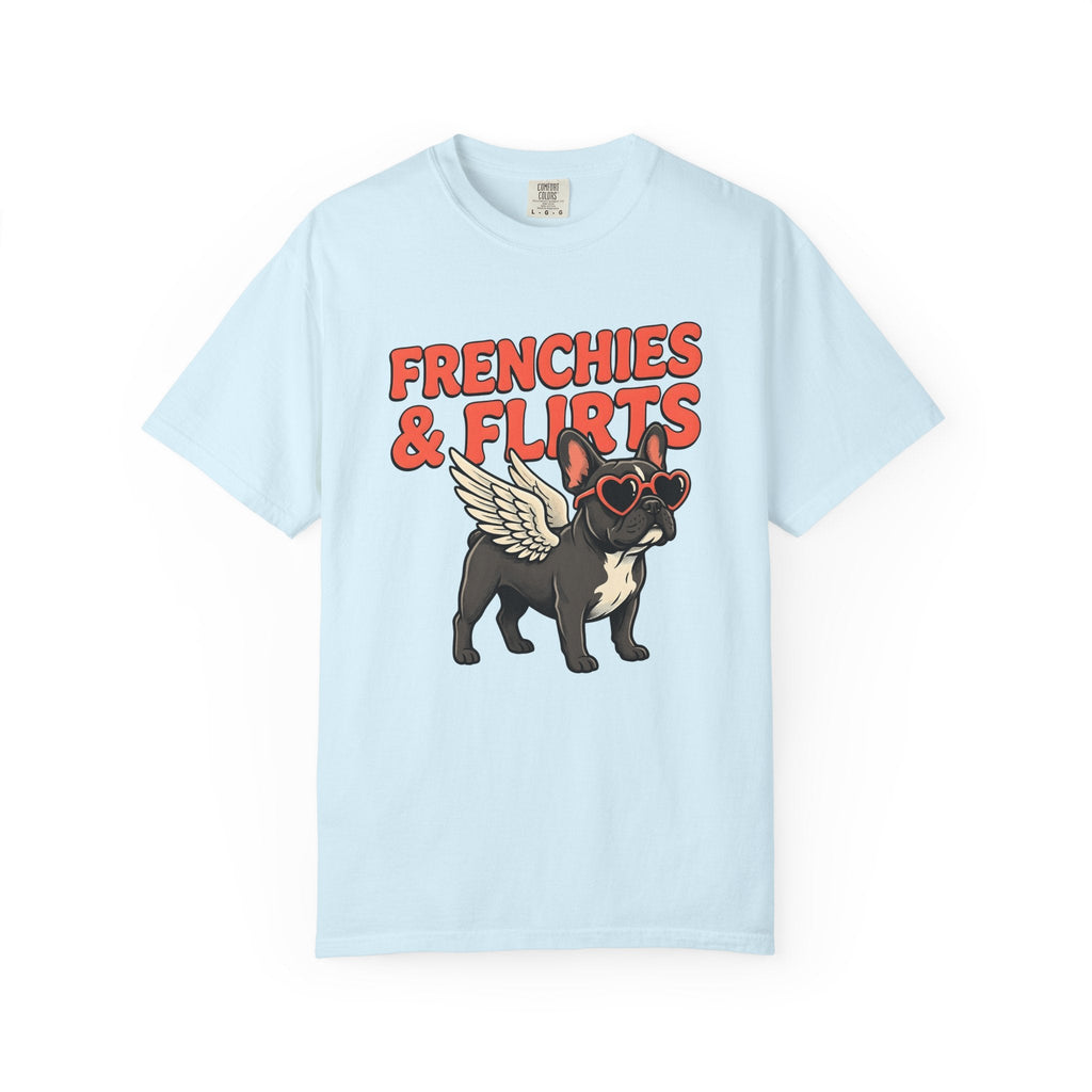 Frenchie Puppy Shirt Valentine's Day Pet Unisex Gift Sketch product image 2