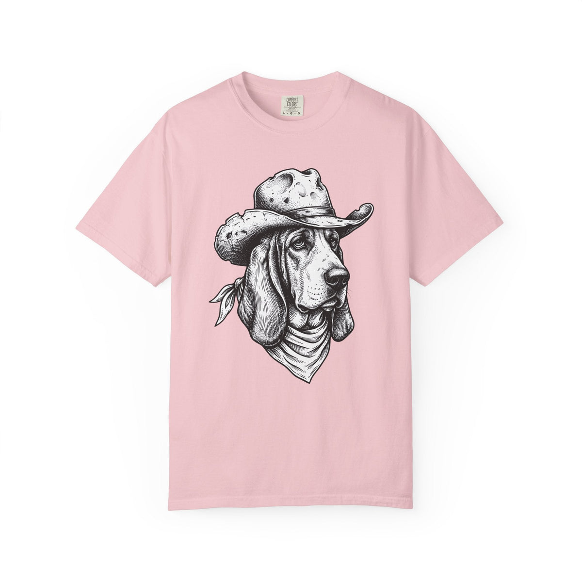 Basset Hound Western Shirt Dog Cowboys Unisex Gift Sketch product image 3