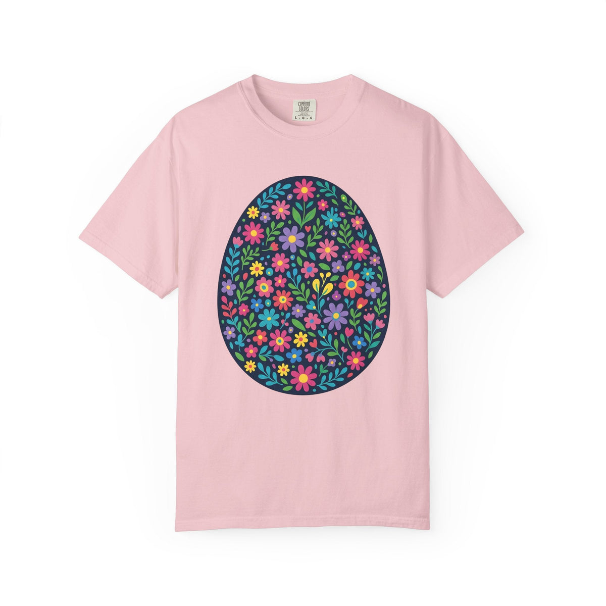 Floral Egg Shirt Easter Spring Unisex Gift Folk Art Tee product image 3