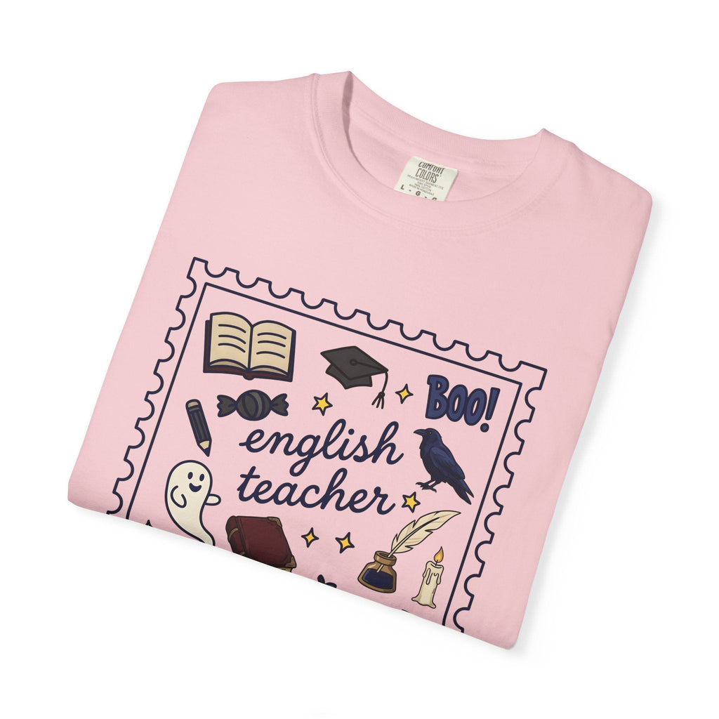 Halloween Teacher Sketch T-Shirt – Spooky Educator Design product image 11