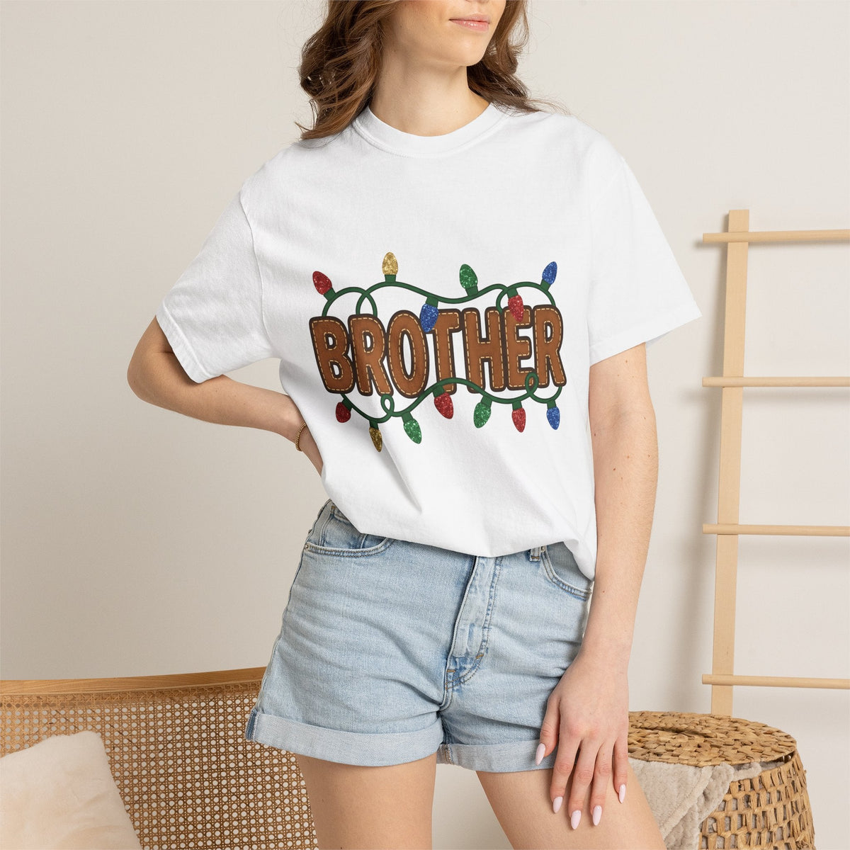 Xmas Lights Shirt Christmas Household Unisex Gift Merry Tee product image 6