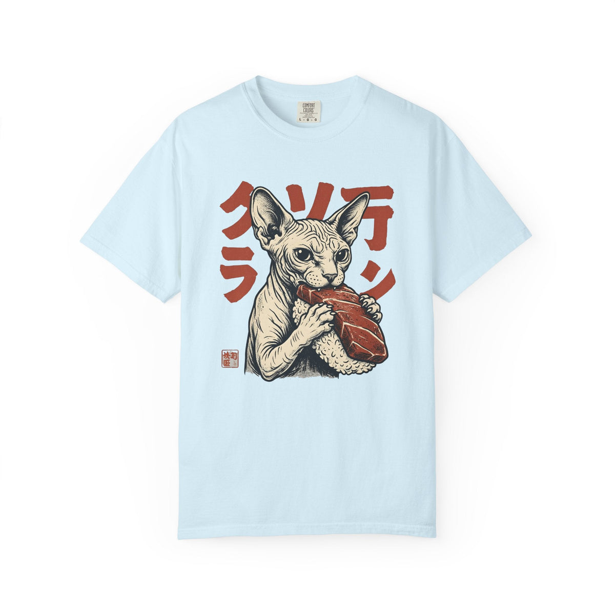 Sphynx Cat Sushi Shirt Food Gift Women Tattoo Art Tee product image 2