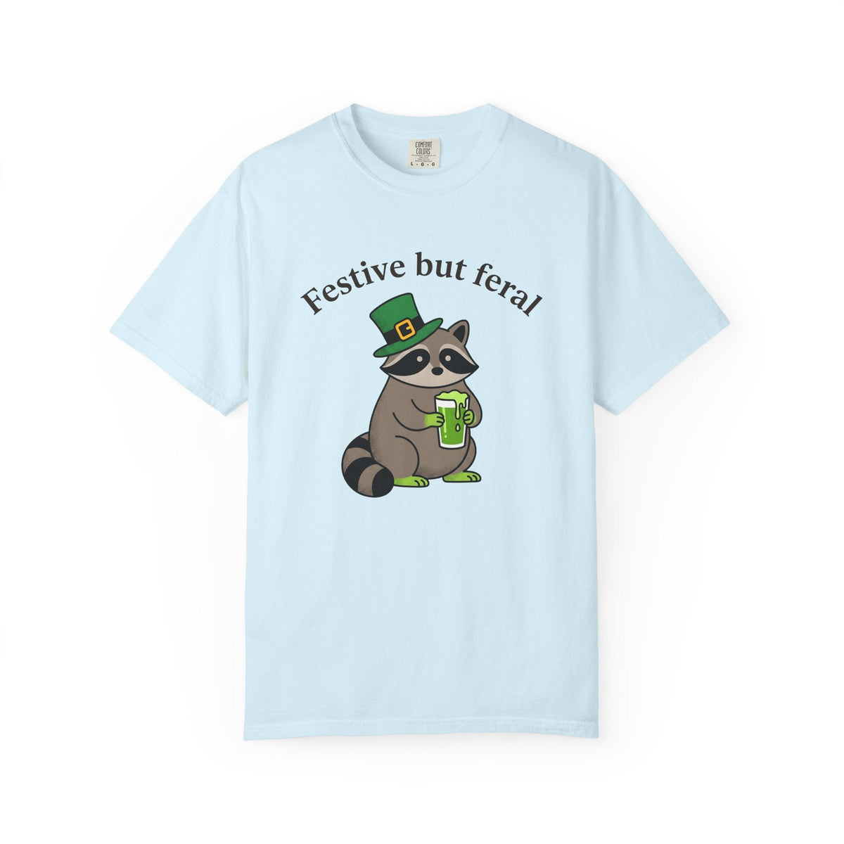 Raccoon Leprechaun Shirt St Patrick's Day Animal Unisex product image 2