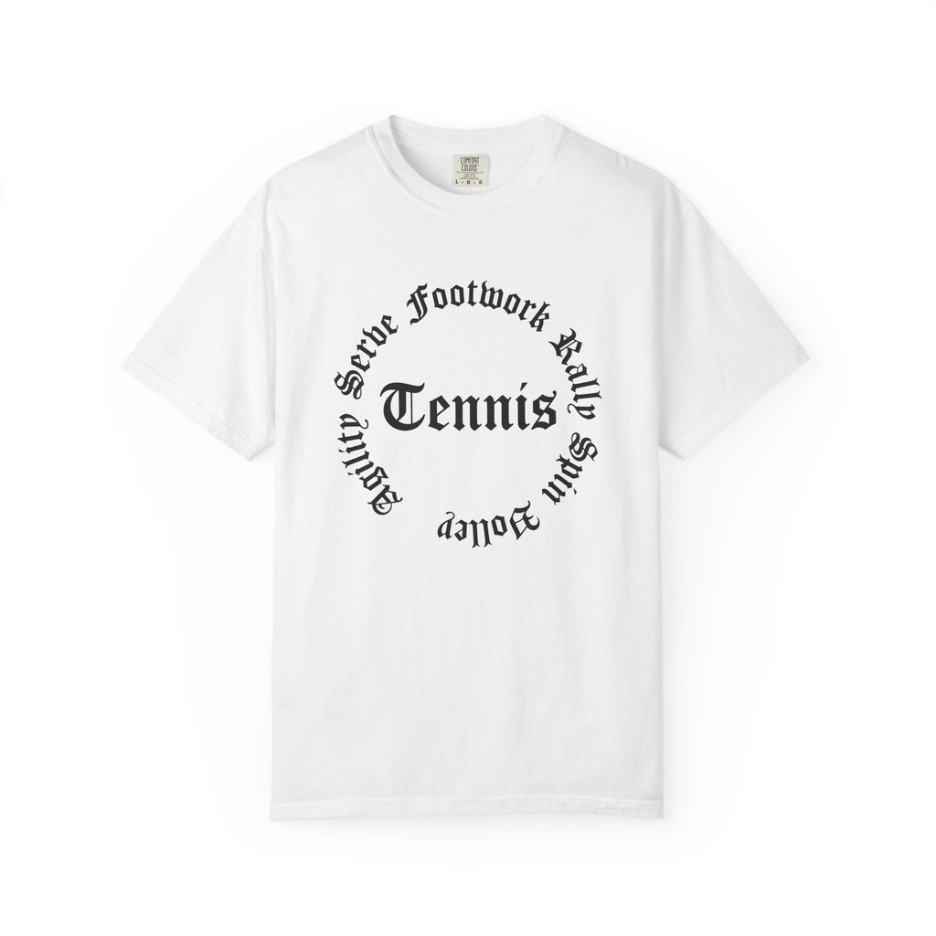 Tennis Quote Shirt Competitor Unisex Gift Old English Tee product image 1