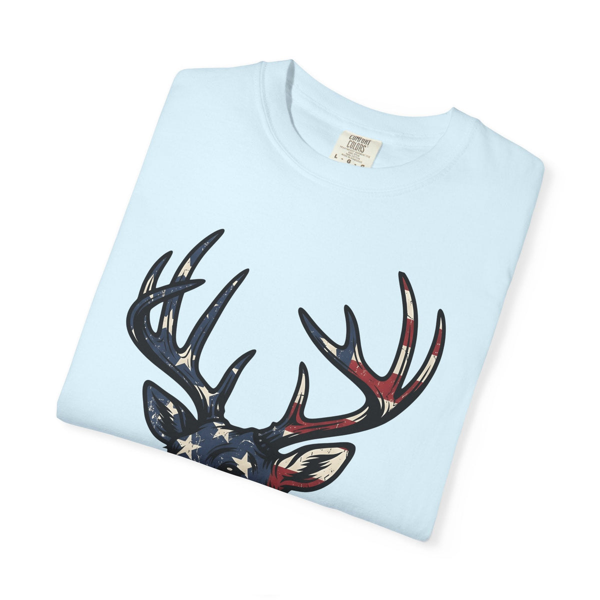 Deer Head Patriotic T-Shirt – American Outdoors Hunting product image 8