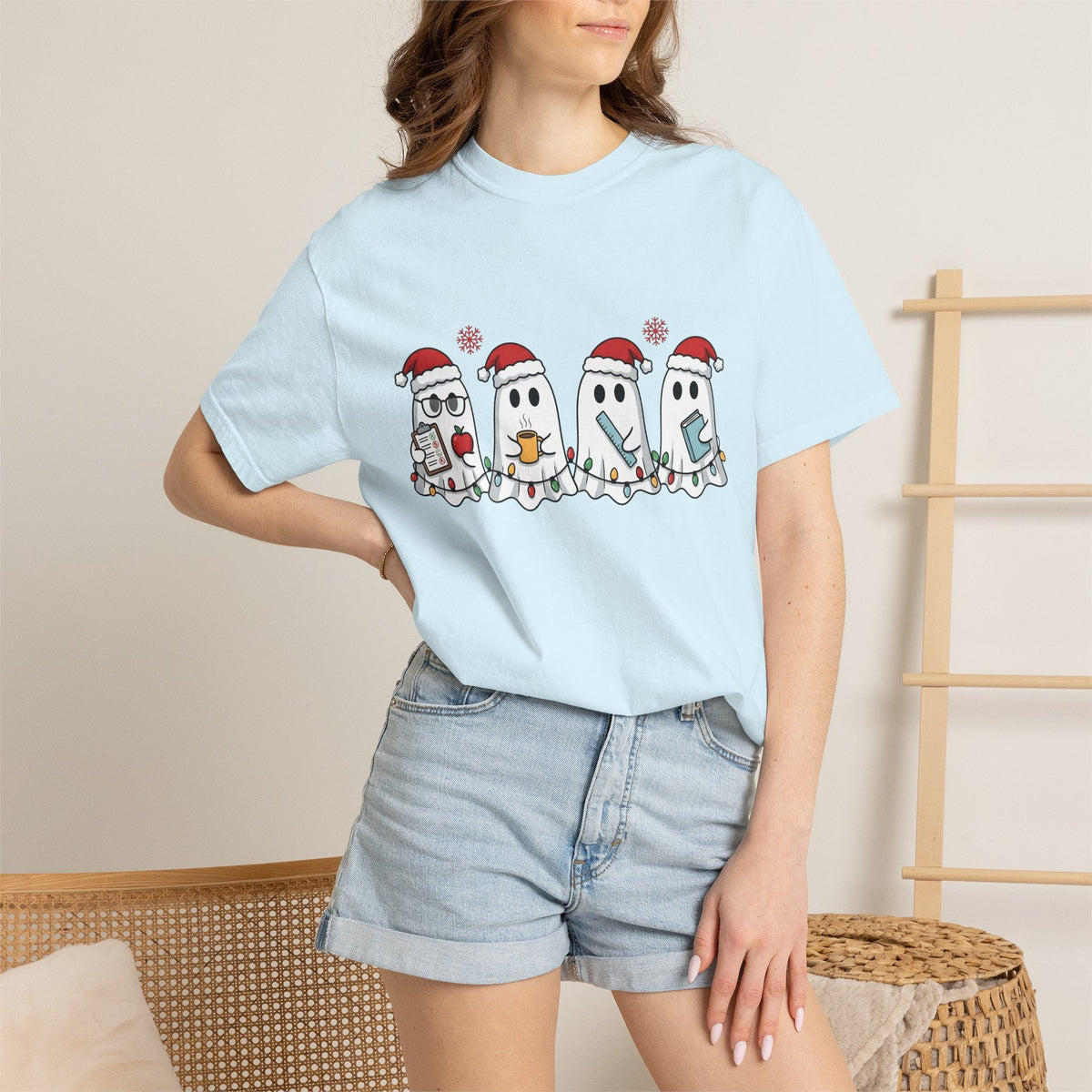 Holiday Ghost Shirt Teachers Celebration Unisex Gift Sweet product image 10