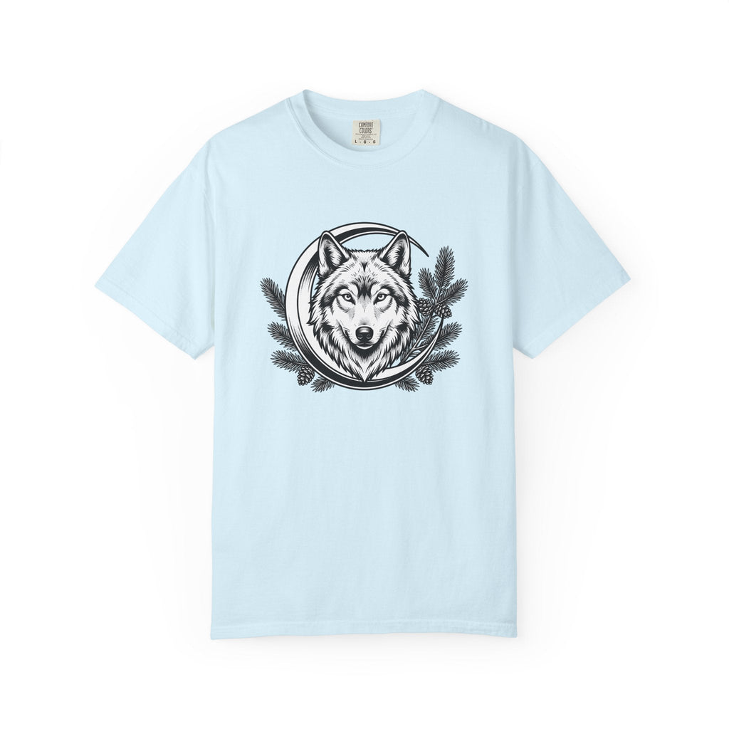Wolf Face Shirt Boho Chic Outdoors Unisex Gift Sketch Tee product image 2