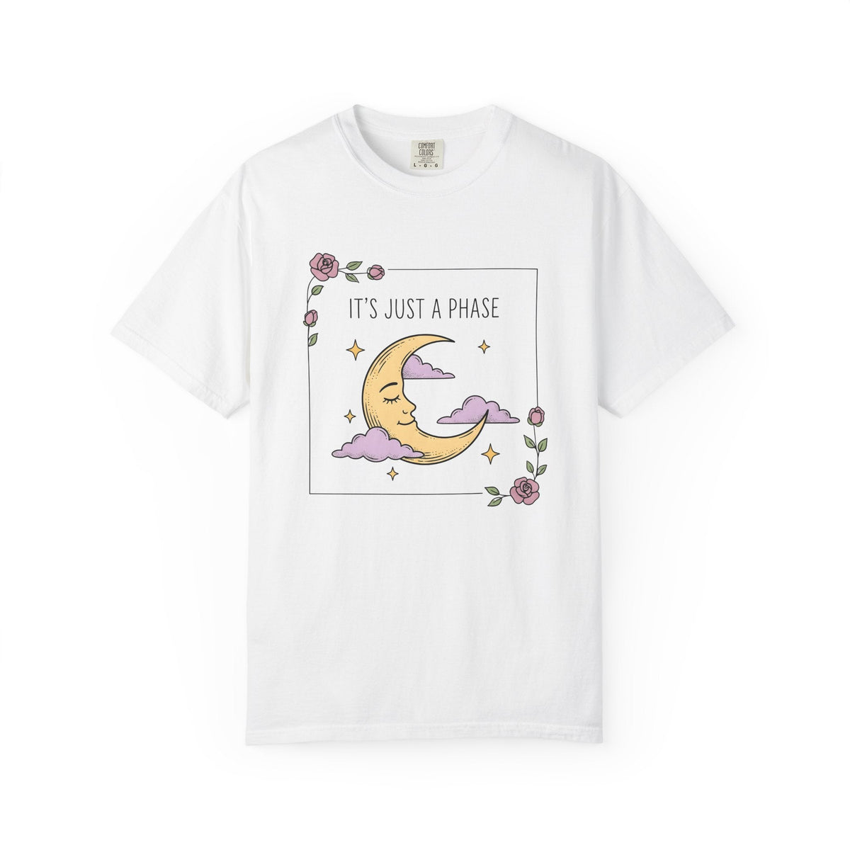 Crescent Moon Shirt Boho Chic Zodiac Unisex Gift Cute Tee product image 1