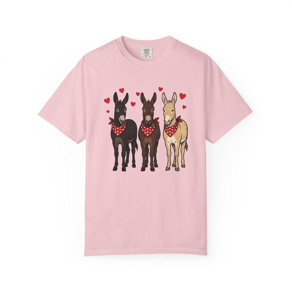 Donkey Group Shirt St. Valentine's Day Wildlife Unisex Gift product image 3