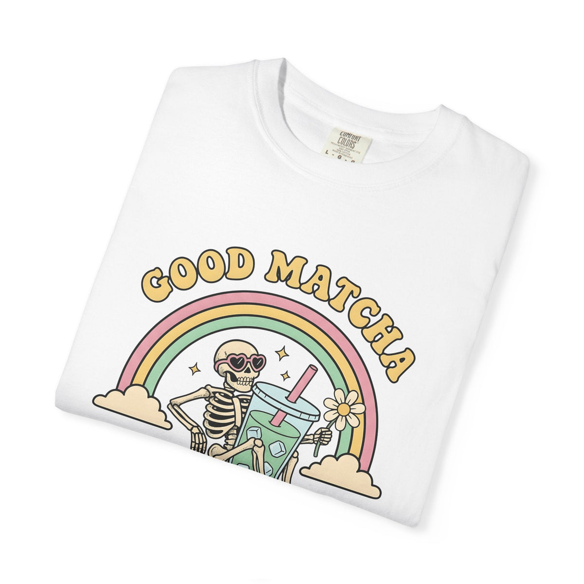 Skull Matcha Latte Shirt Coffee Cartoon Unisex Gift Anime product image 6