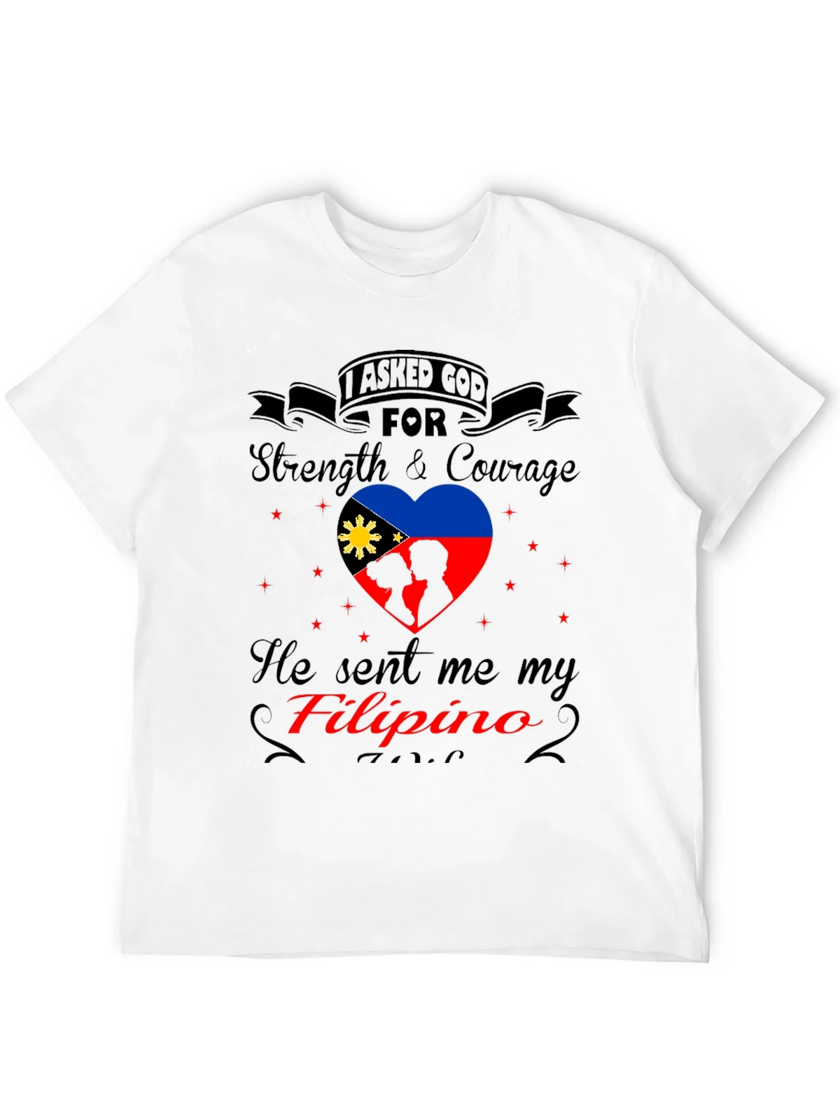 Filipino Pride T-Shirt - Strength & Courage Design product image 11