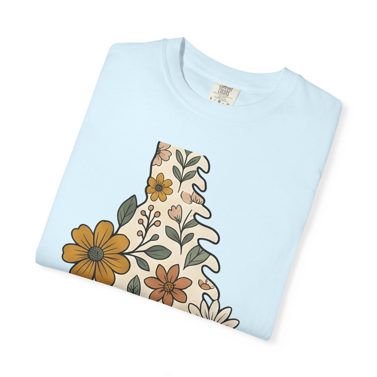 Bloom State Shape Shirt Boho Chic Wilderness Unisex Gift product image 8