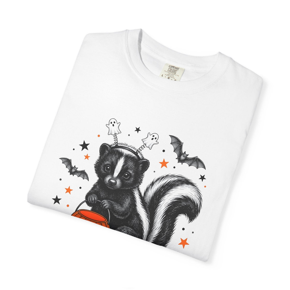 Skunk Spooky Shirt Halloween Animals Seasonal Gift Women product image 6