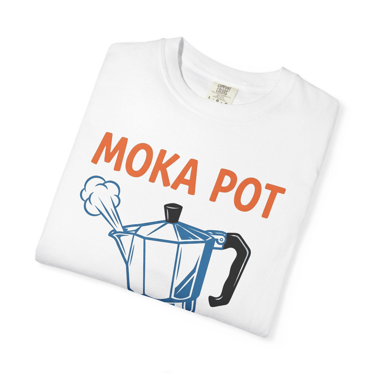 Moka Pot Shirt Coffee Kitchen Unisex Gift Line Art Tee product image 5