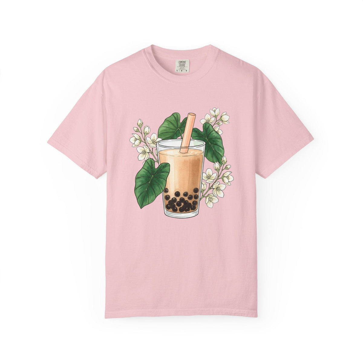 Bubble Tea Shirt Drinks Plants Unisex Gift Ink Tee Boba product image 3