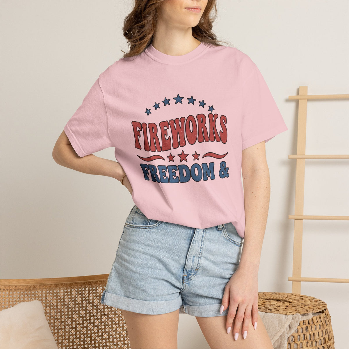 Patriotic Star Shapes Shirt America Festival Unisex Gift product image 12