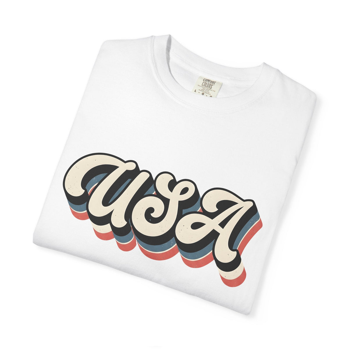 Usa Script Shirt America/4th Of July Patriotic Unisex Gift product image 5