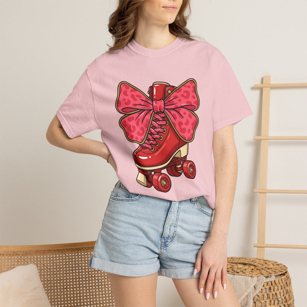 Roller Skate Shirt Valentine Skates Unisex Gift Cartoon Tee product image 12
