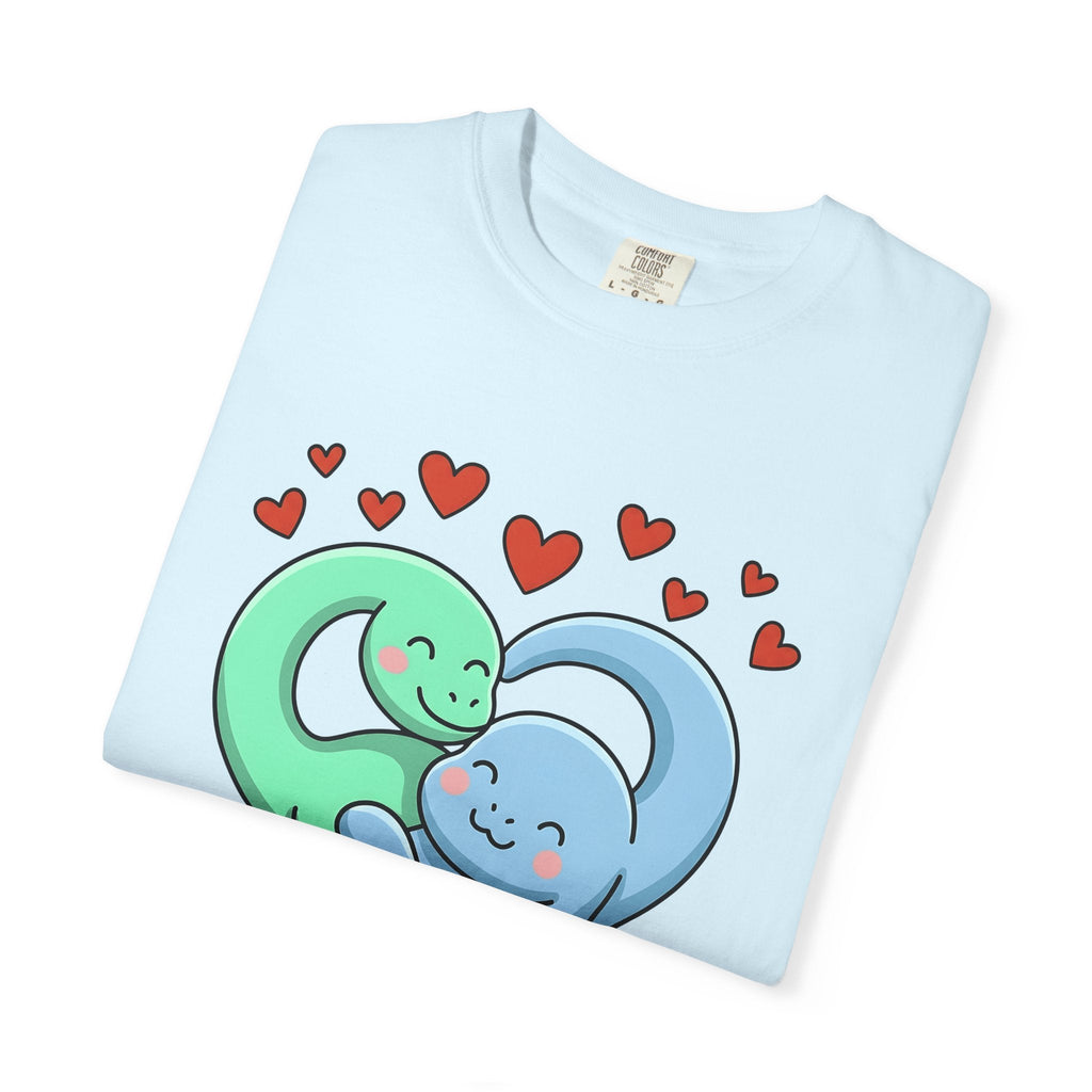 Dino Couple Shirt St. Valentine's Day Affection Unisex Gift product image 8