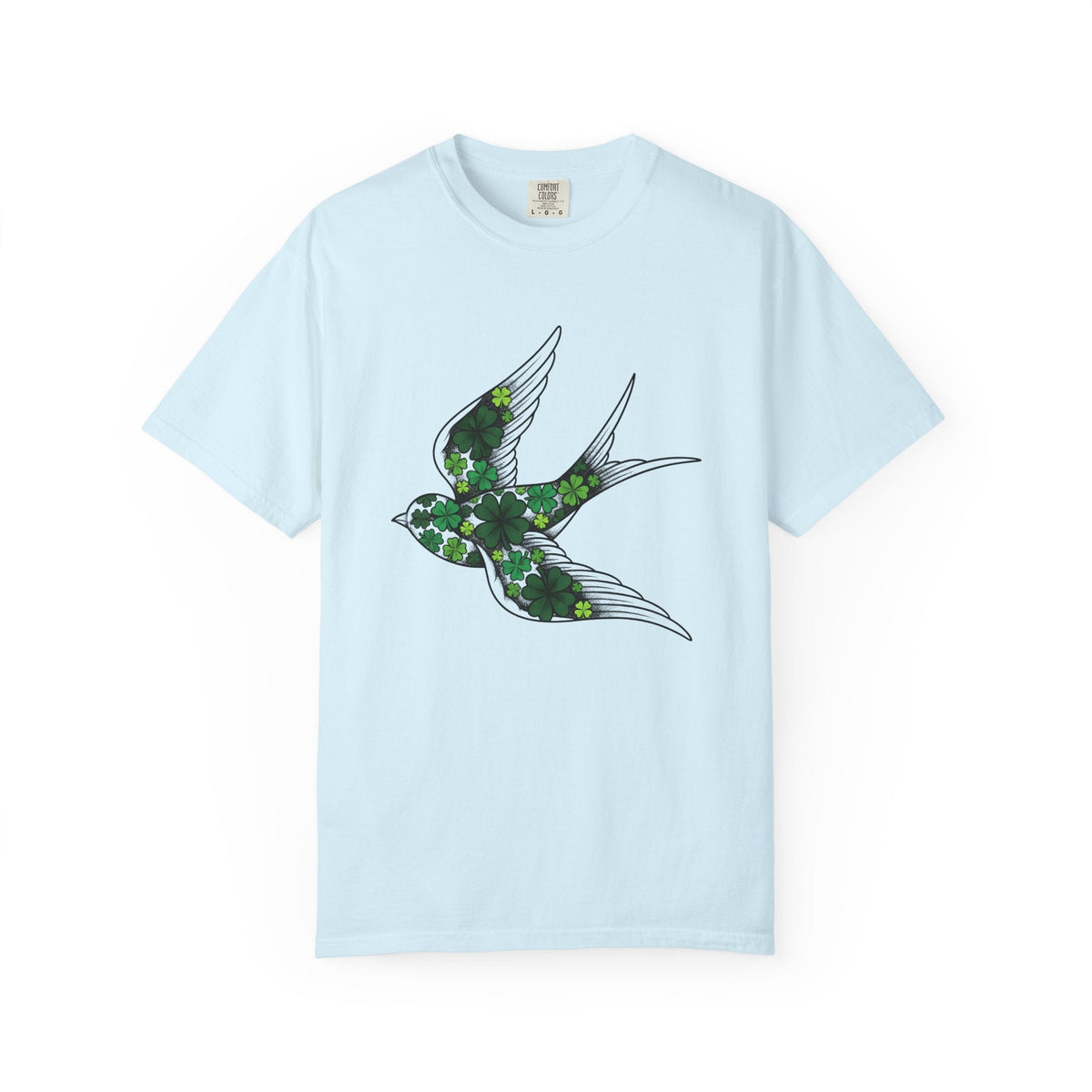 Small Bird Clover Shirt St Patrick's Day Destiny Unisex product image 2