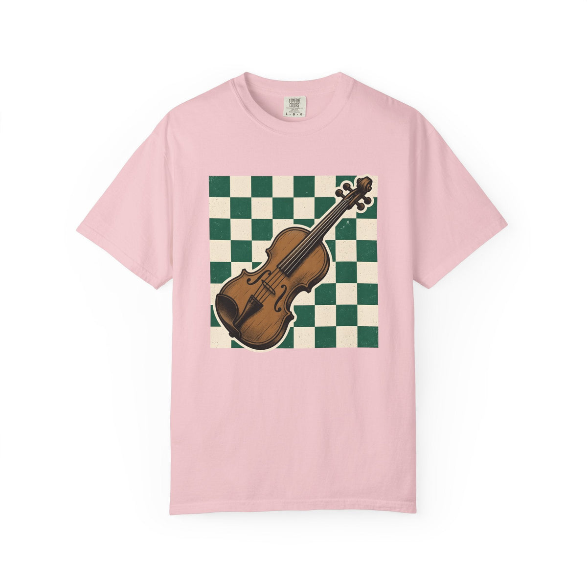 Fiddle Illustration Shirt St Patrick's Day Instruments product image 3