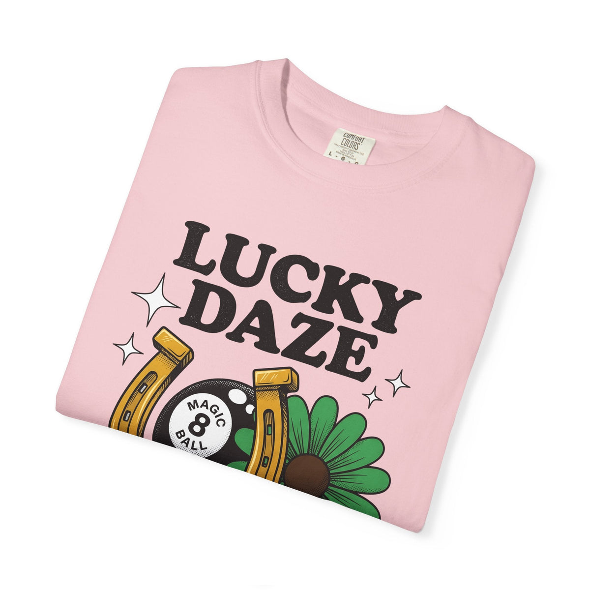 Horseshoe Magic Ball Shirt Holiday Charm Unisex Gift Retro product image 11
