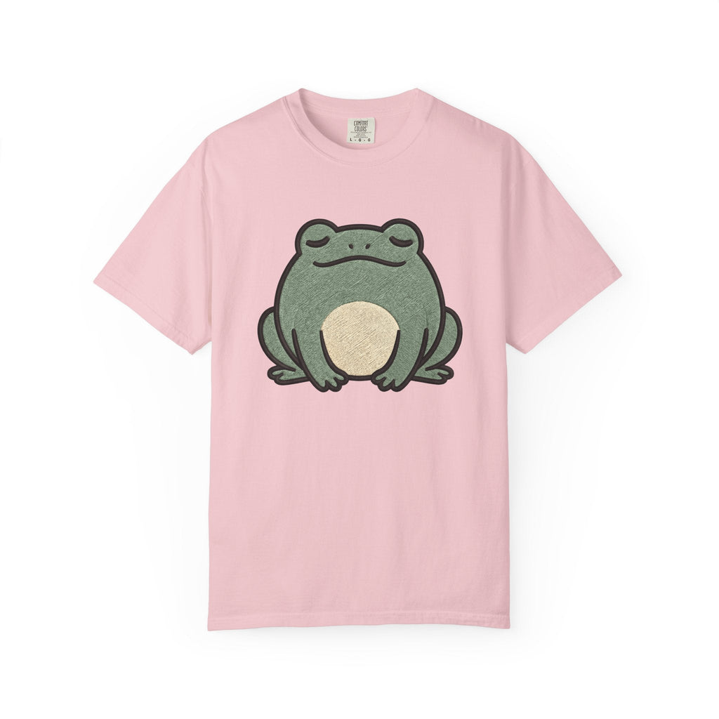 Frog Graphic Shirt Animals Nature Gift Women Embroidery Tee product image 3