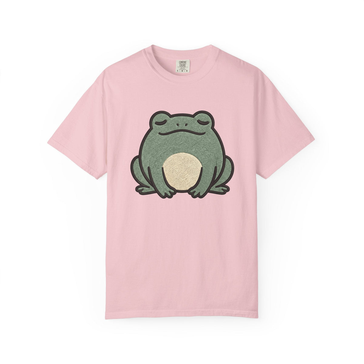 Frog Graphic Shirt Animals Nature Gift Women Embroidery Tee product image 3