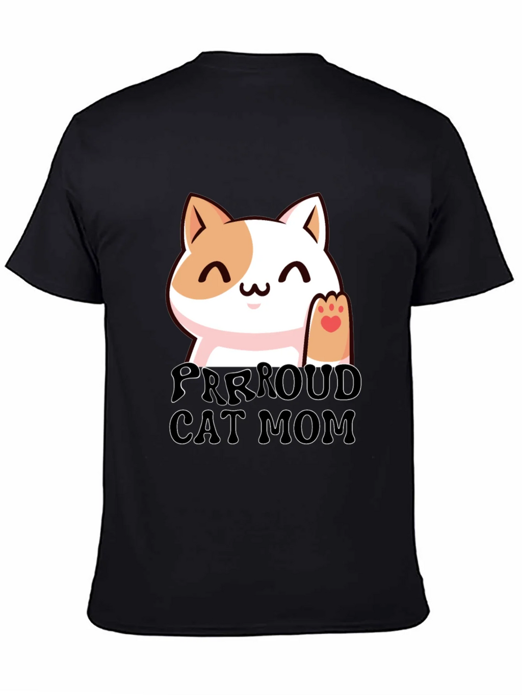 Purrroud Cat Mom T-Shirt - Cute Kitten Tee product image 4