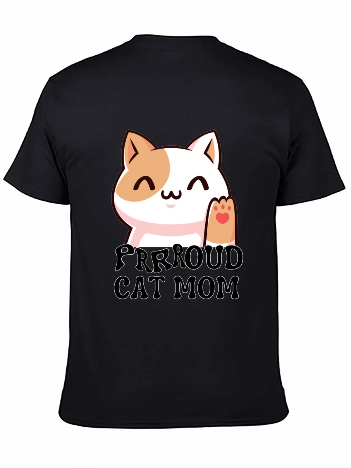 Purrroud Cat Mom T-Shirt - Cute Kitten Tee product image 4