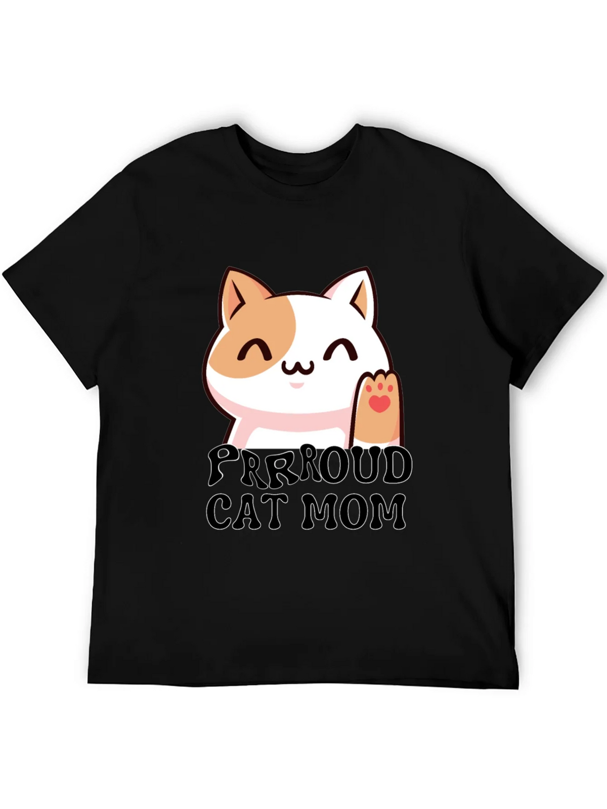 Purrroud Cat Mom T-Shirt - Cute Kitten Tee product image 5