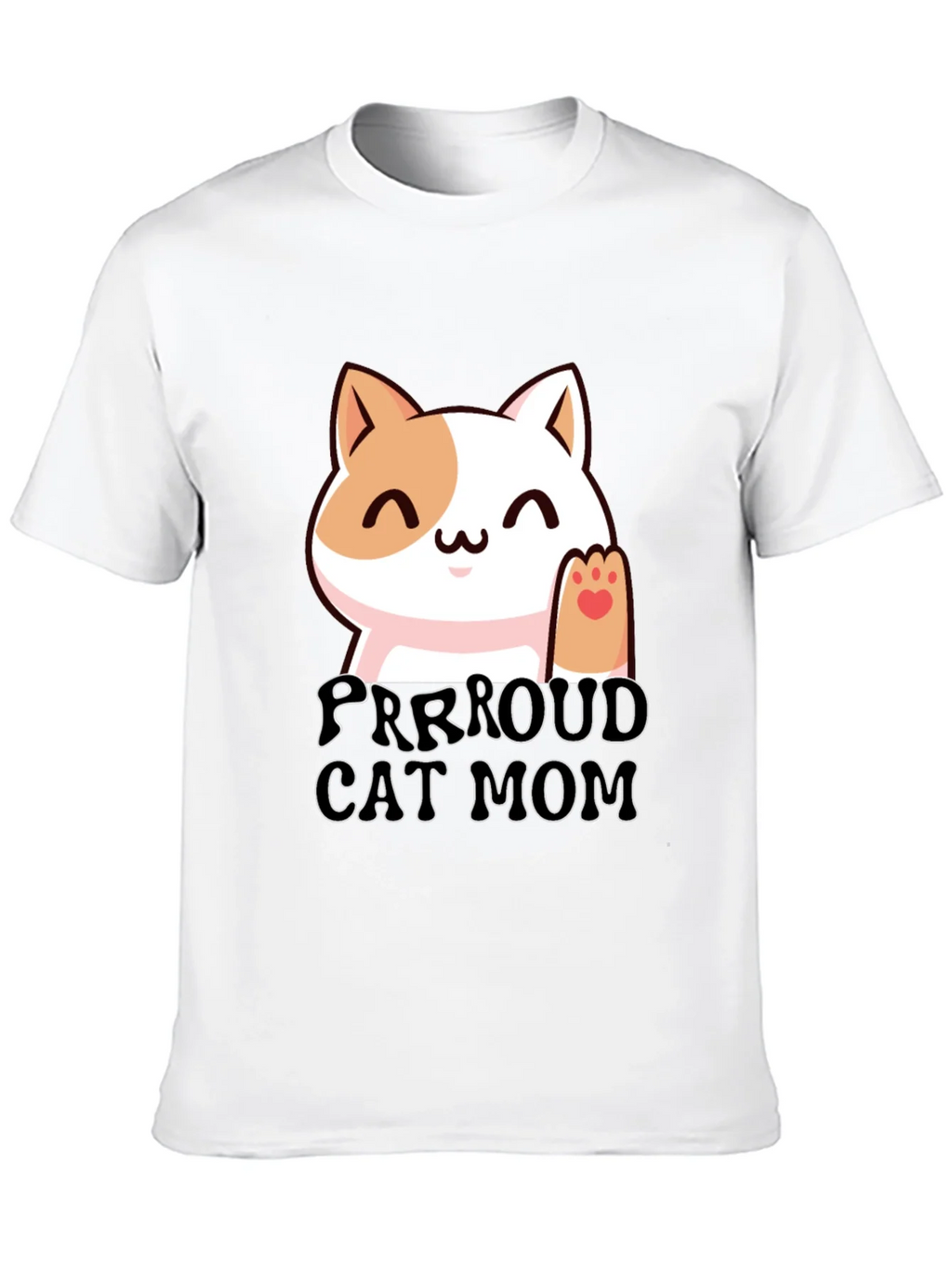 Purrroud Cat Mom T-Shirt - Cute Kitten Tee product image 9