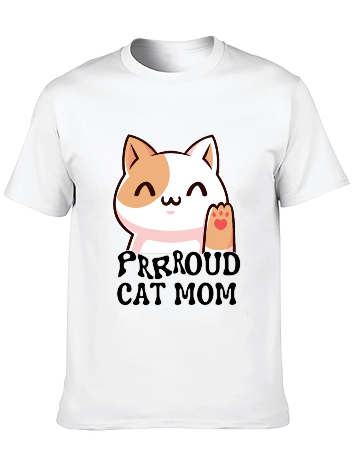 Purrroud Cat Mom T-Shirt - Cute Kitten Tee product image 9