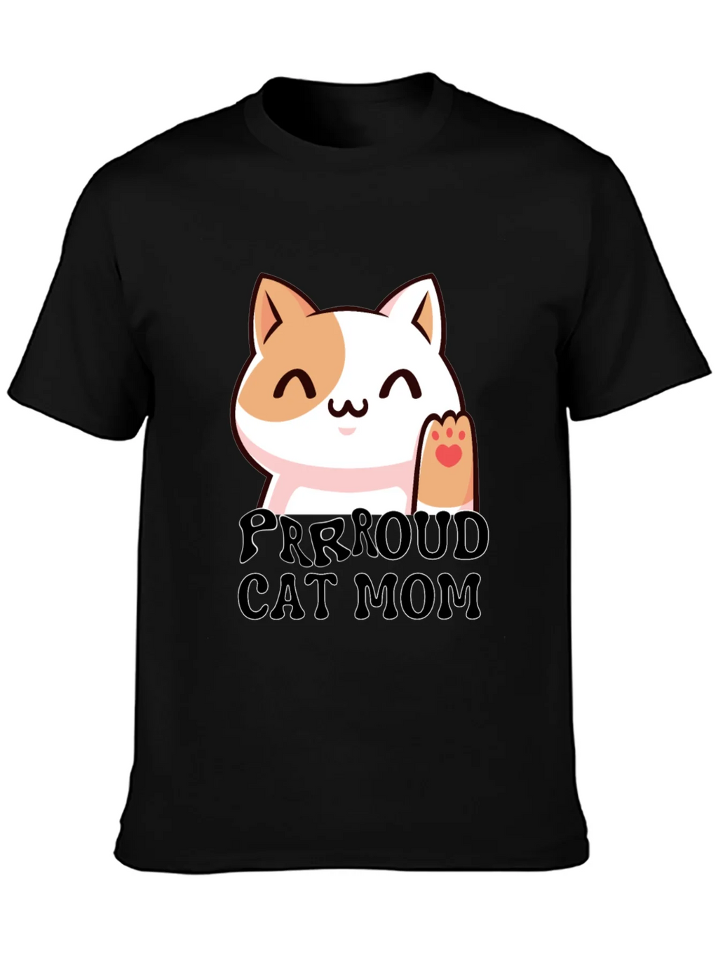 Purrroud Cat Mom T-Shirt - Cute Kitten Tee product image 3
